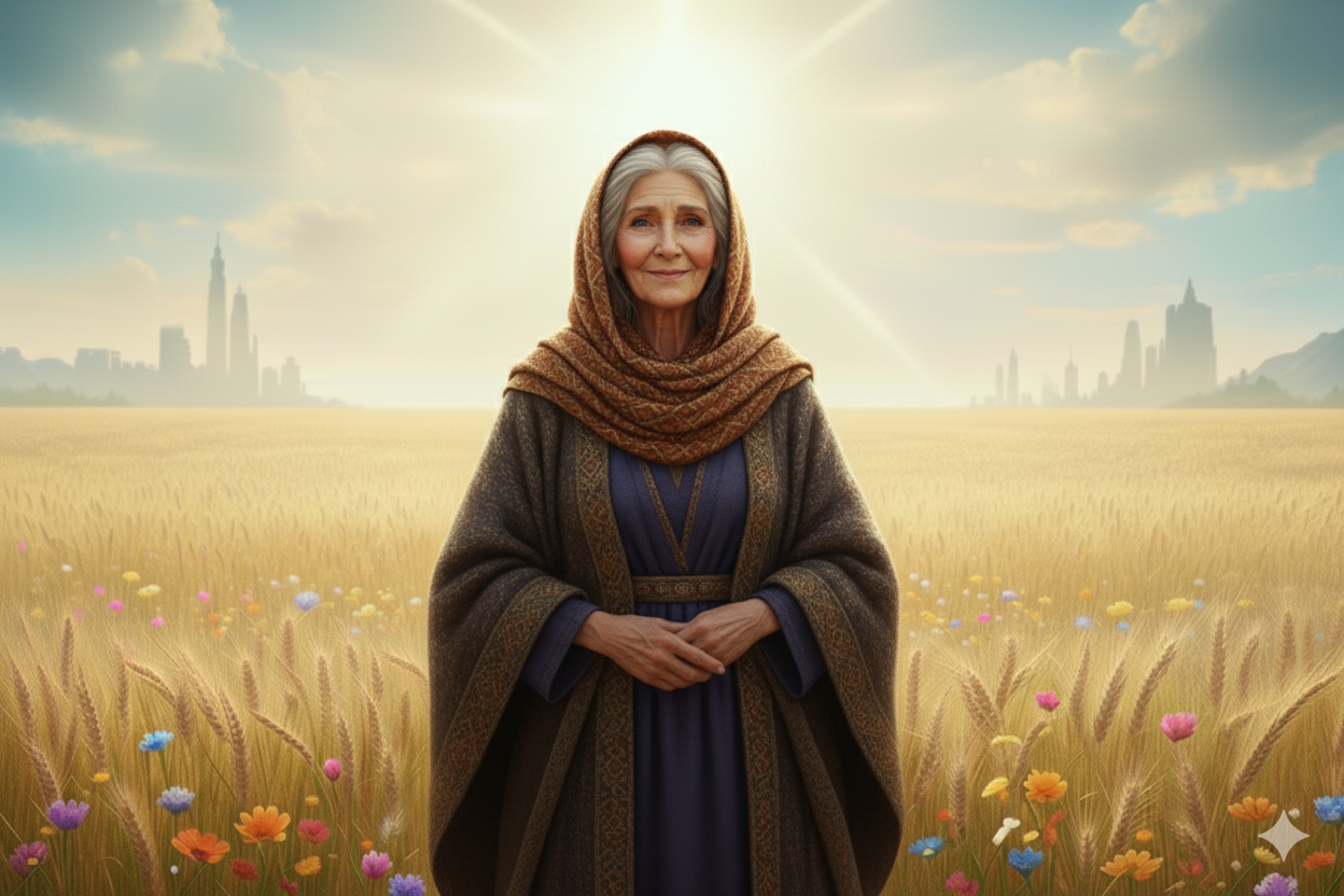An illustration of Sarah of the Bible