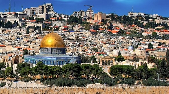 A photo view of Jerusalem in Israel