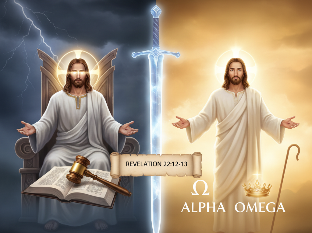The Judge And The Redeemer: Unpacking The Urgency And Identity Of Christ In Revelation 22:12-13 - image banner
